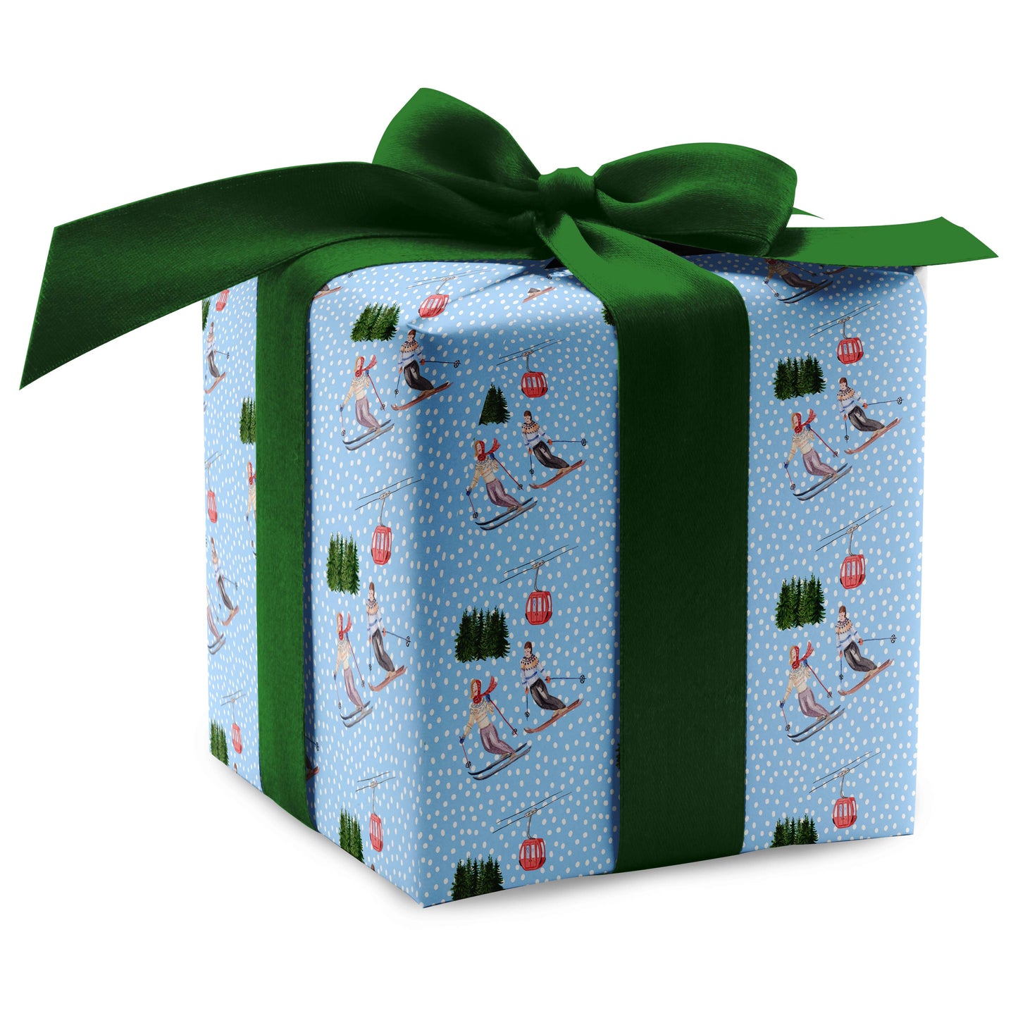 Ski You Later Luxury Gift Wrap - Available in 2 Colors