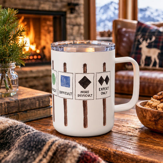 Ski Signs Insulated Multi Mug