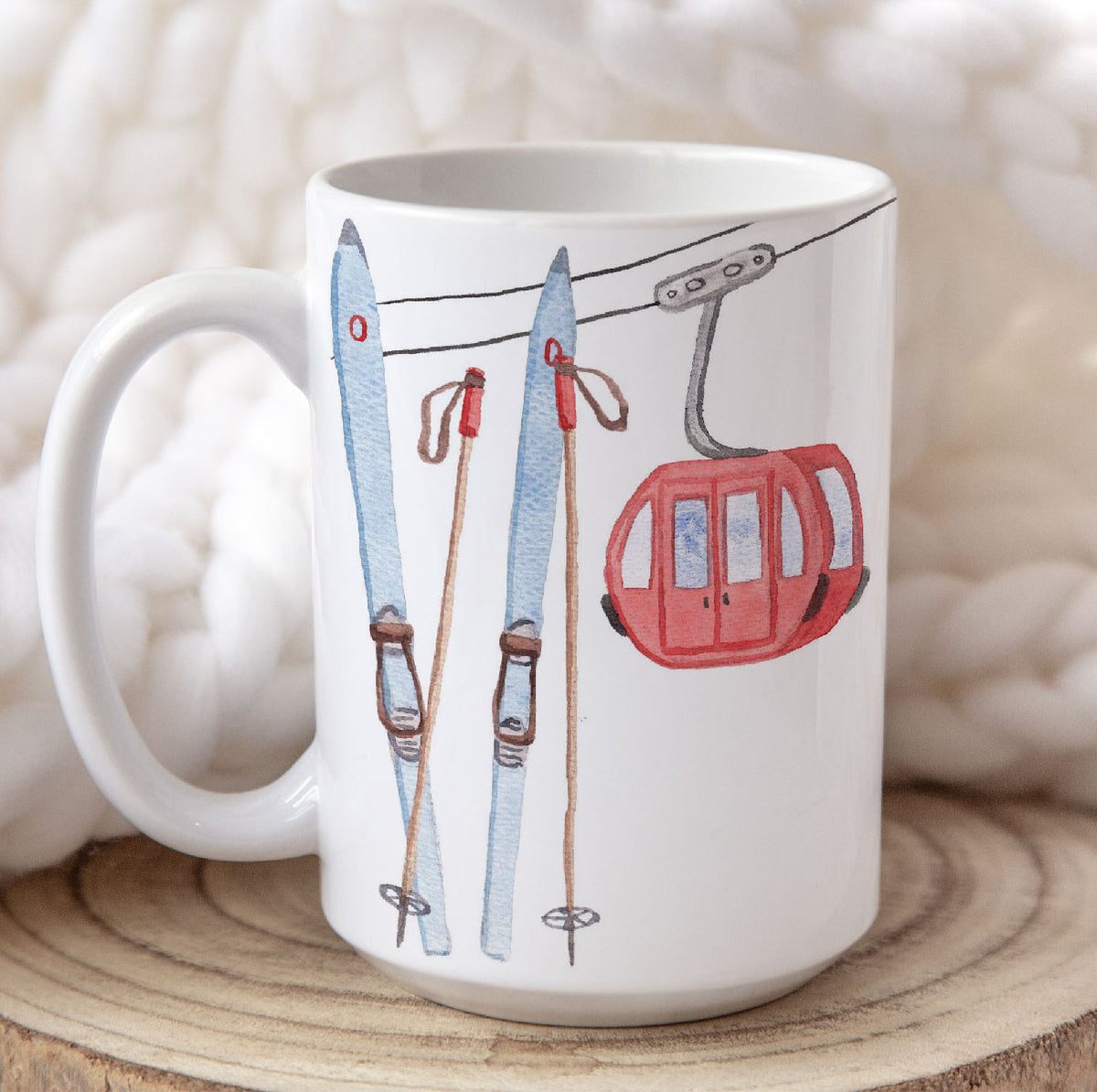 Ski You Later Skiing Ceramic Mug