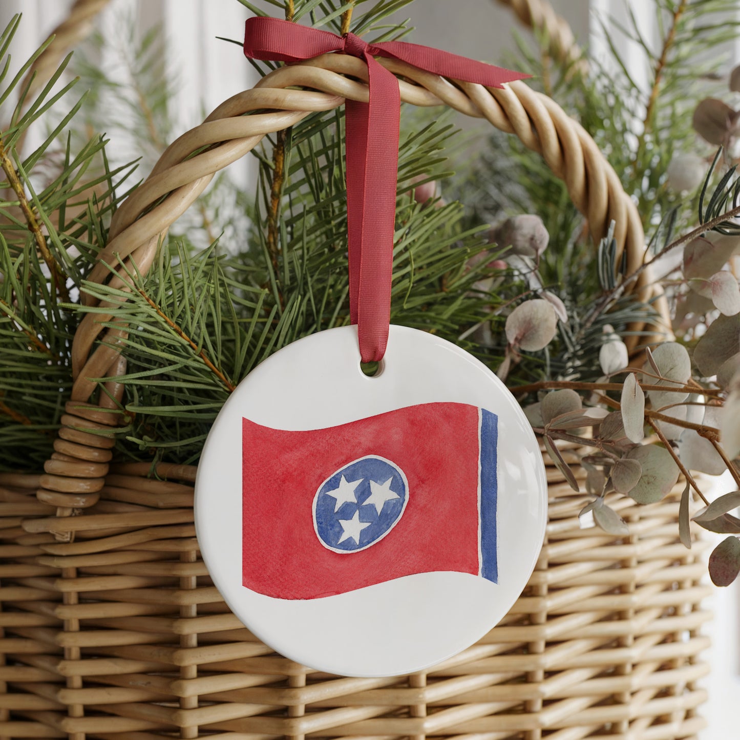 Tennessee Forever! Two Sided Ornament With Gift Box