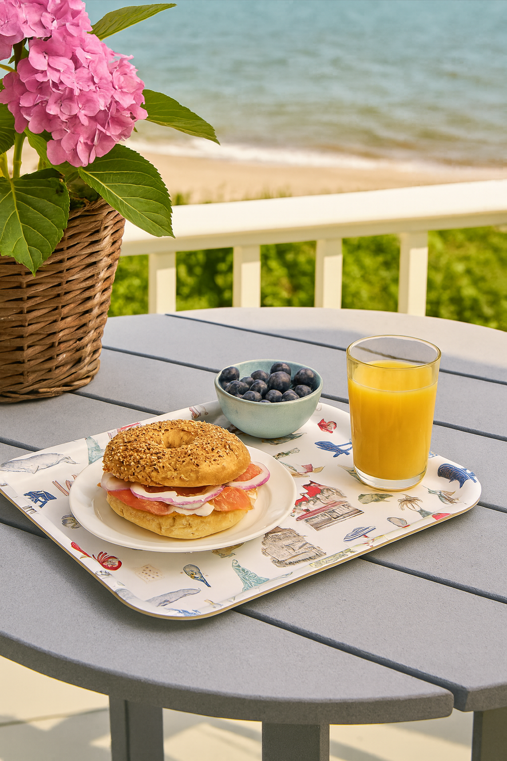 Watch Hill Forever! Birchwood Serving Tray