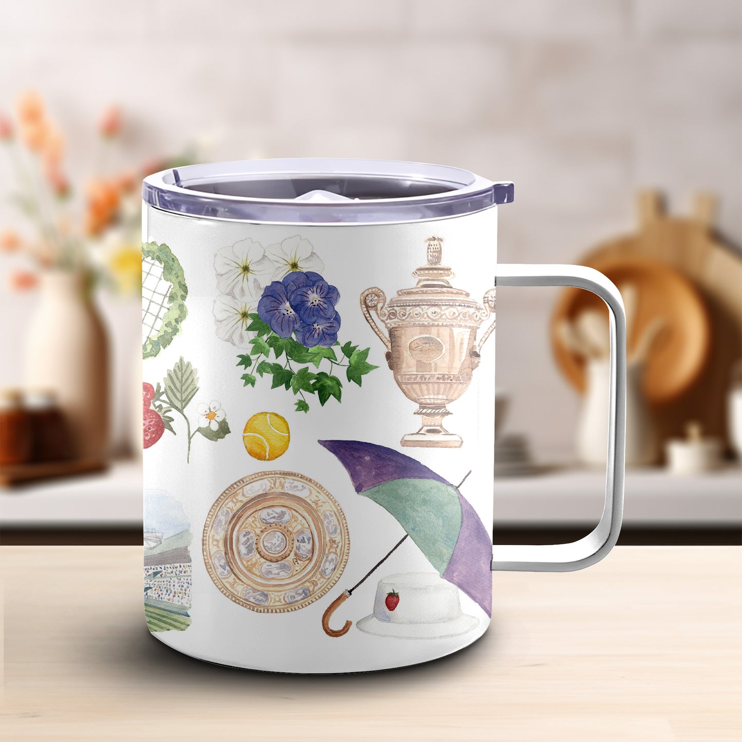Wimbledon Tennis Insulated Multi Mug