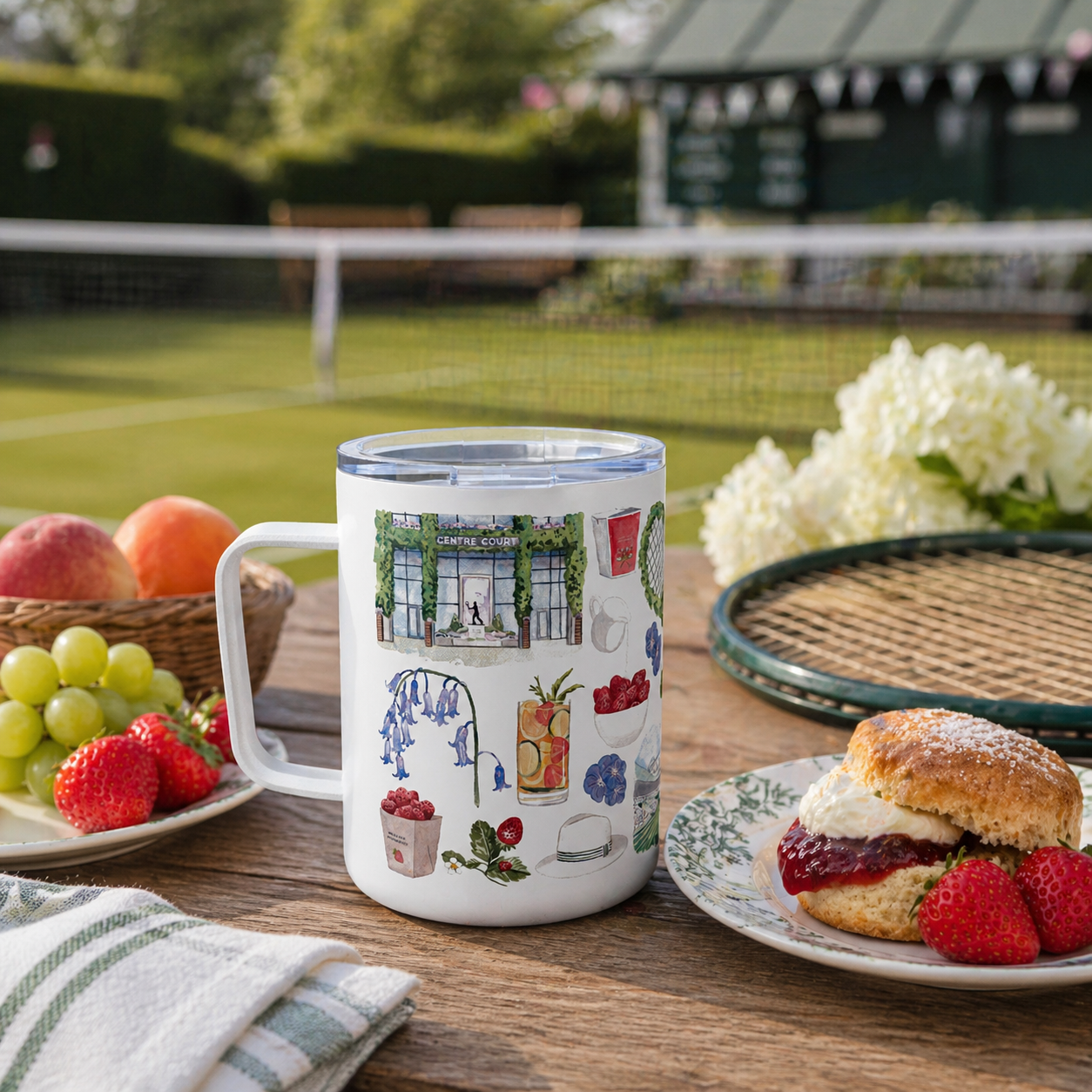 Wimbledon Tennis Insulated Multi Mug