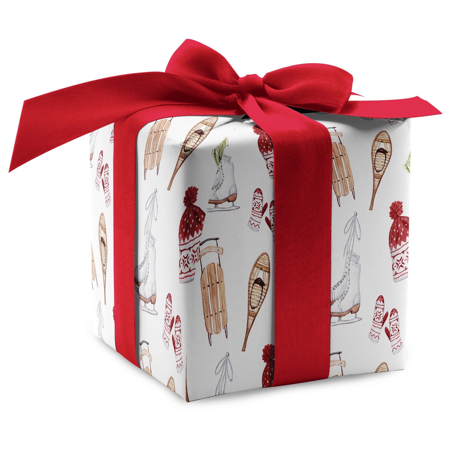 Winter Fun Luxury Gift Wrap