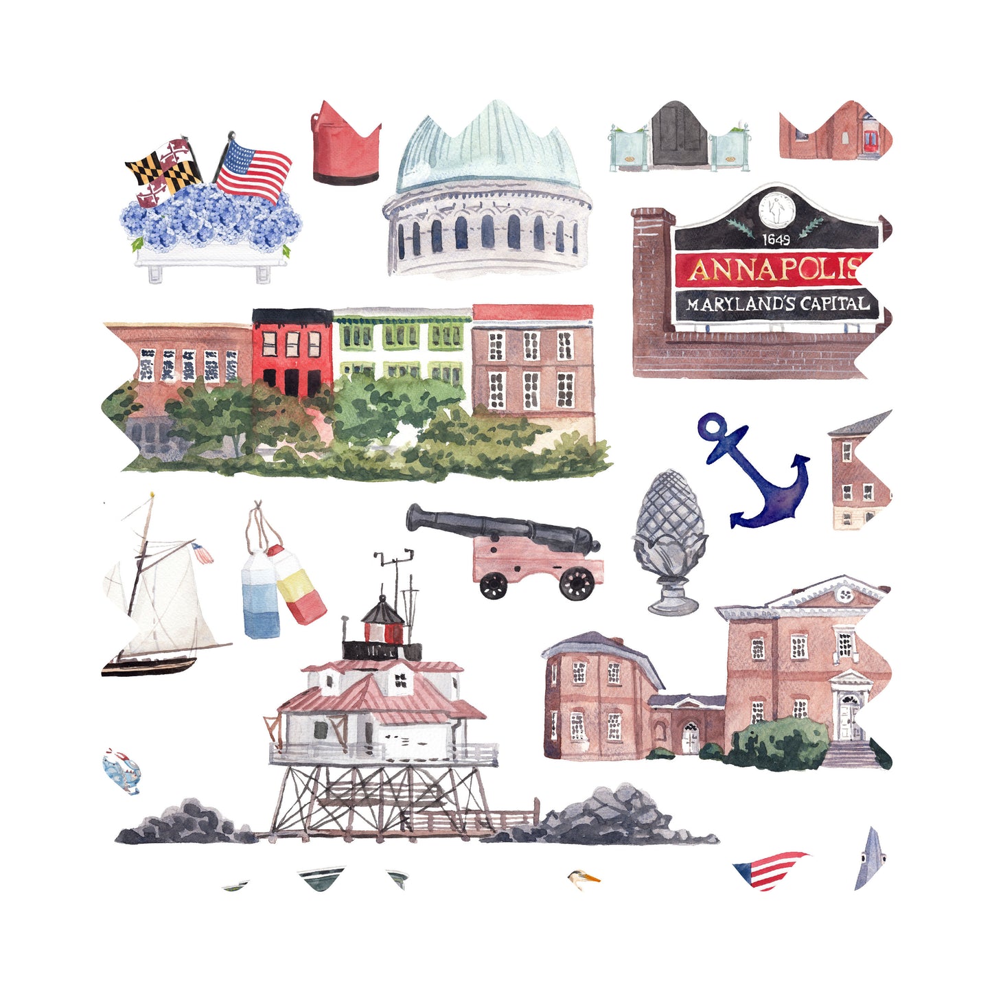 Annapolis Forever! Luxury Gift Wrap