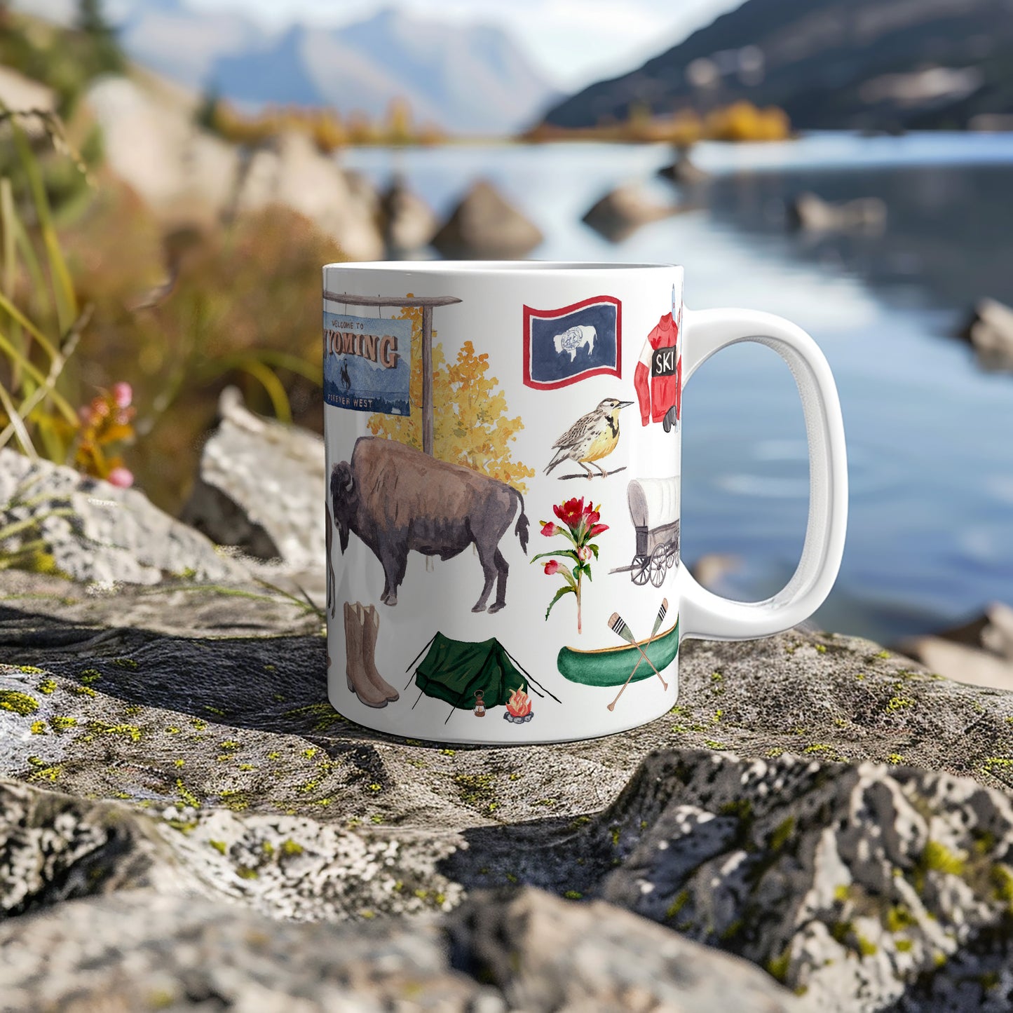 Wyoming Forever! Ceramic Mug