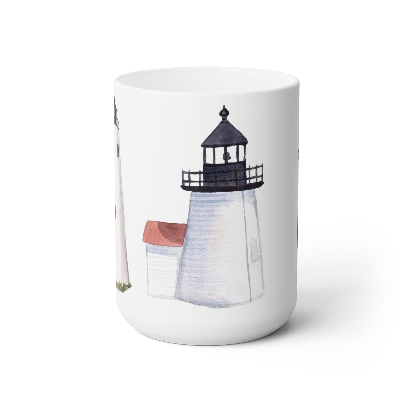 Nantucket Lighthouses Ceramic Mug