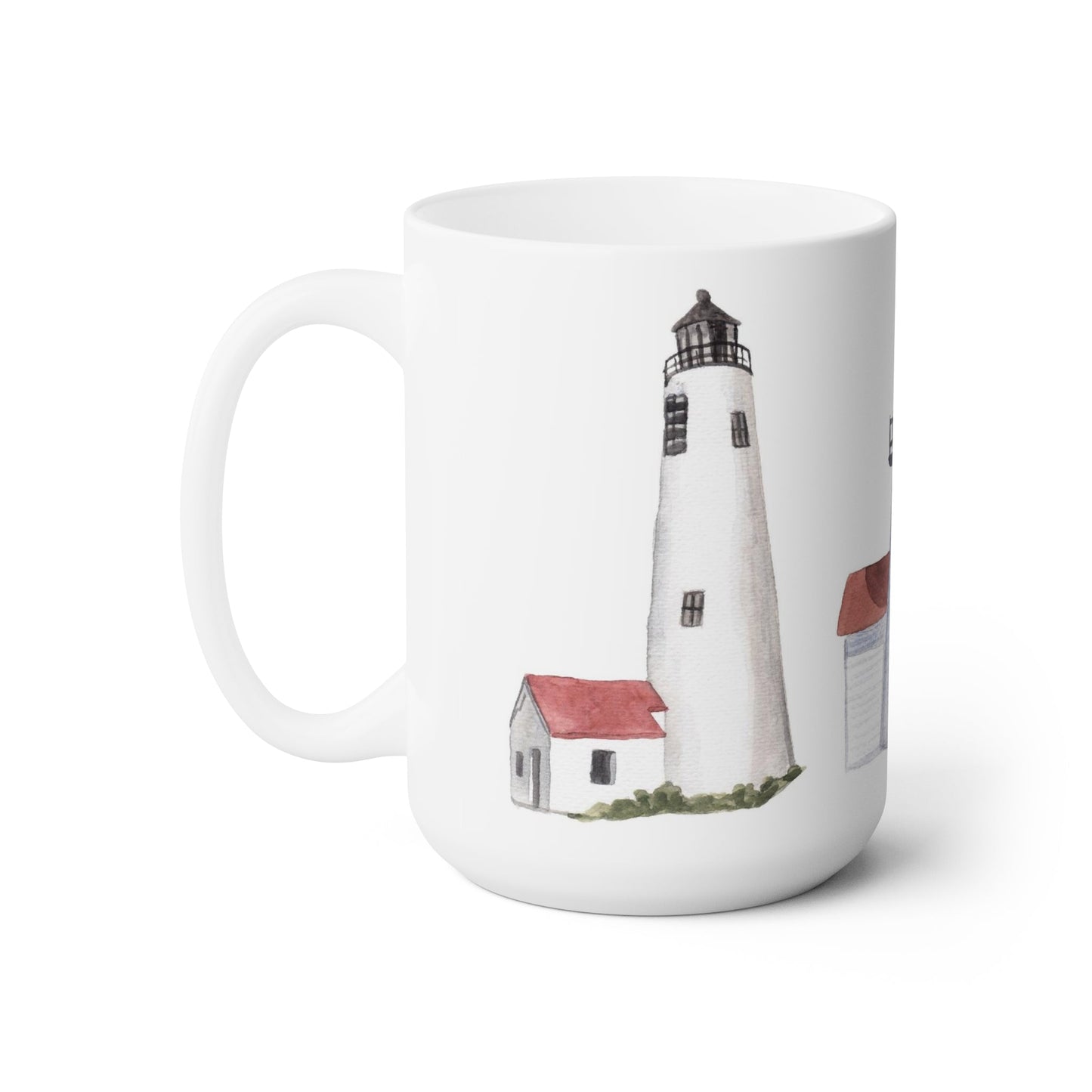 Nantucket Lighthouses Ceramic Mug