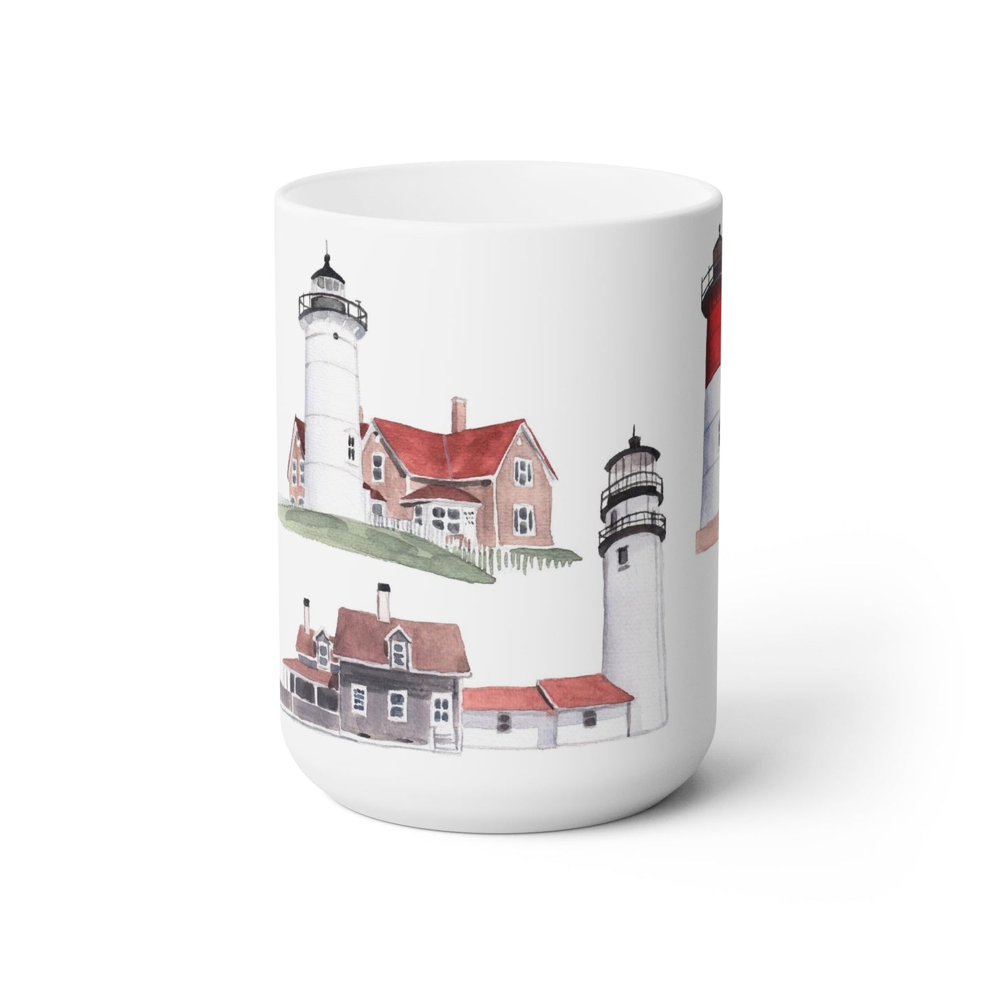 Cape Cod Lighthouses Ceramic Mug