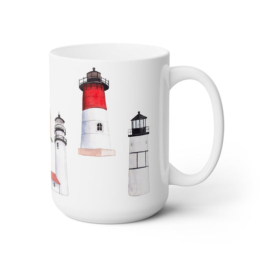 Cape Cod Lighthouses Ceramic Mug