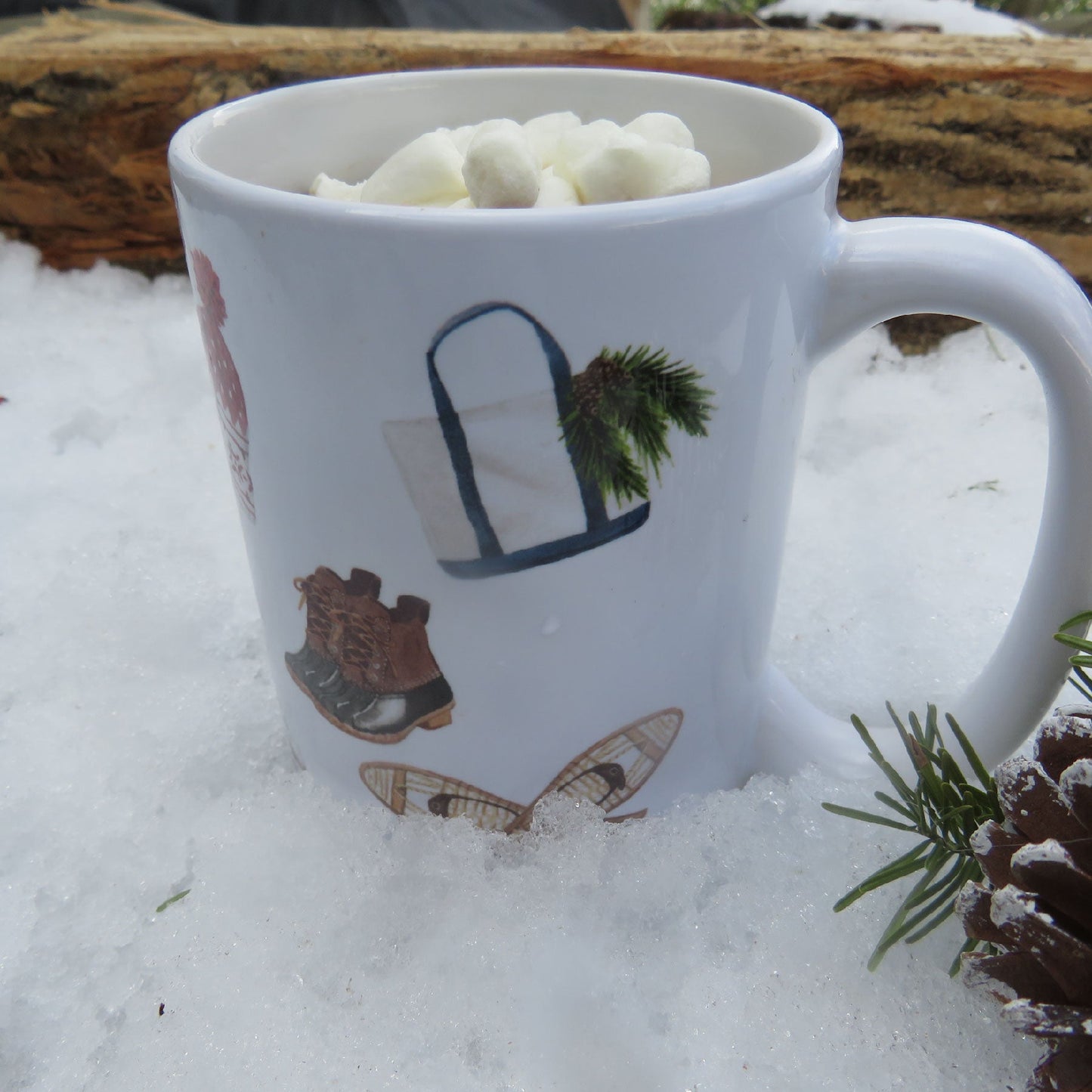 Winter Fun Ceramic Mug