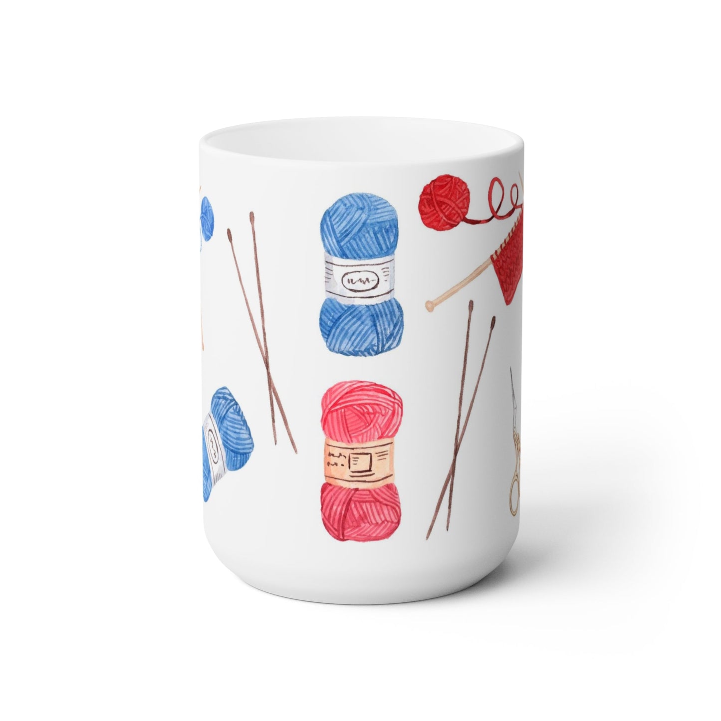 Knitting Circle Ceramic Mug