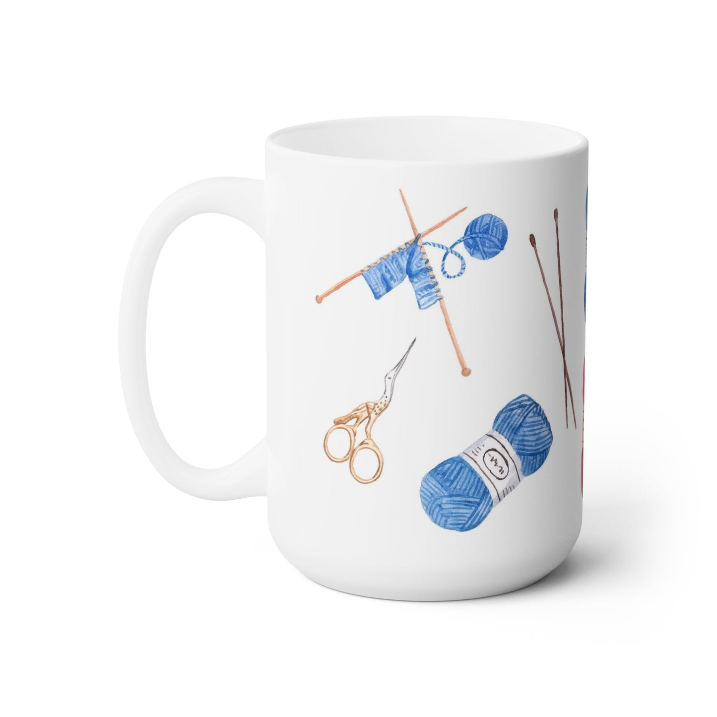 Knitting Circle Ceramic Mug