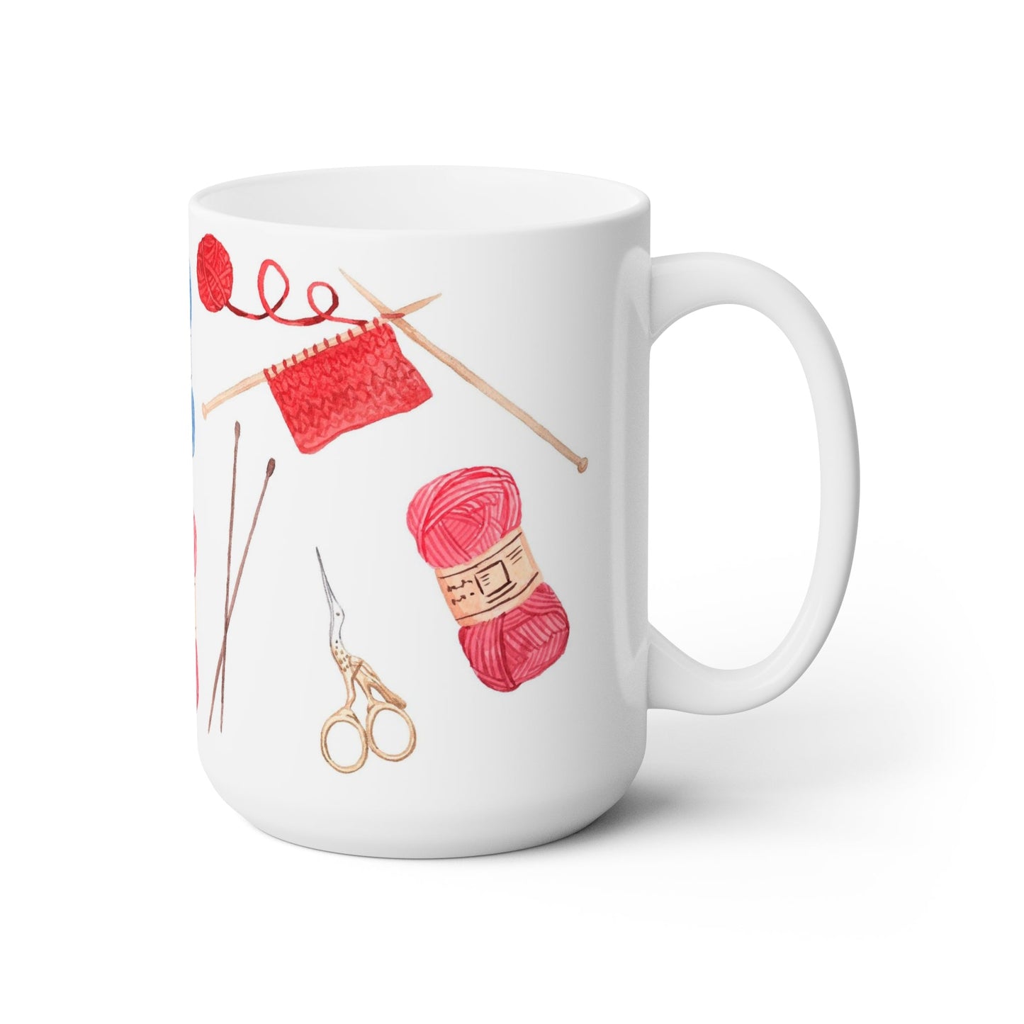 Knitting Circle Ceramic Mug