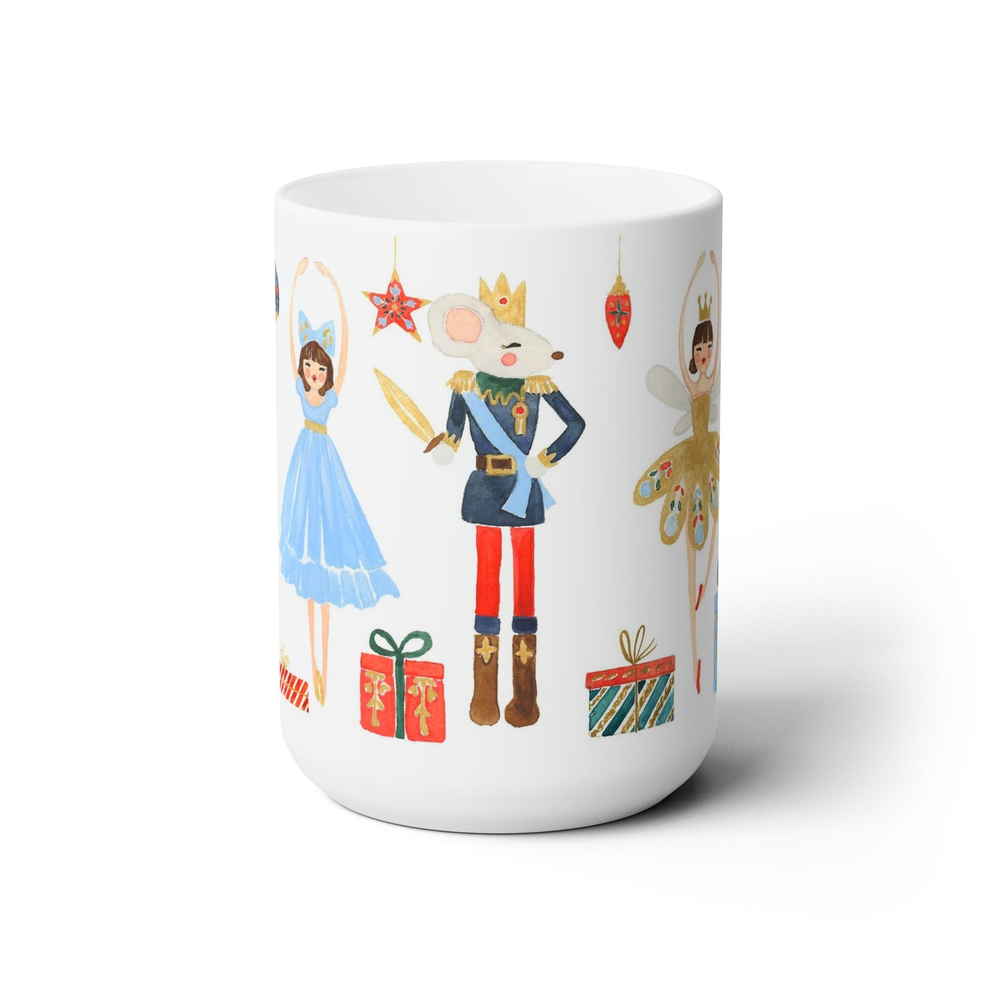 Nutcracker Ceramic Christmas Mug