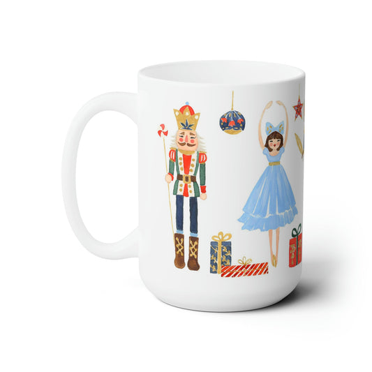 Nutcracker Ceramic Christmas Mug