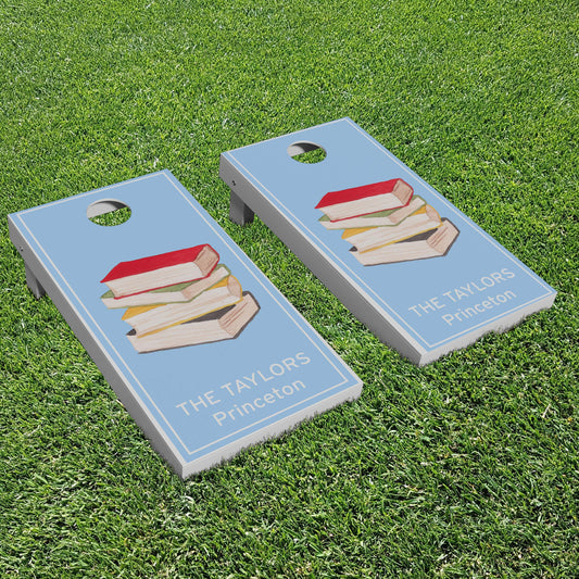 Luxury Personalized All Booked Up Cornhole Boards - A Perfect Gift!