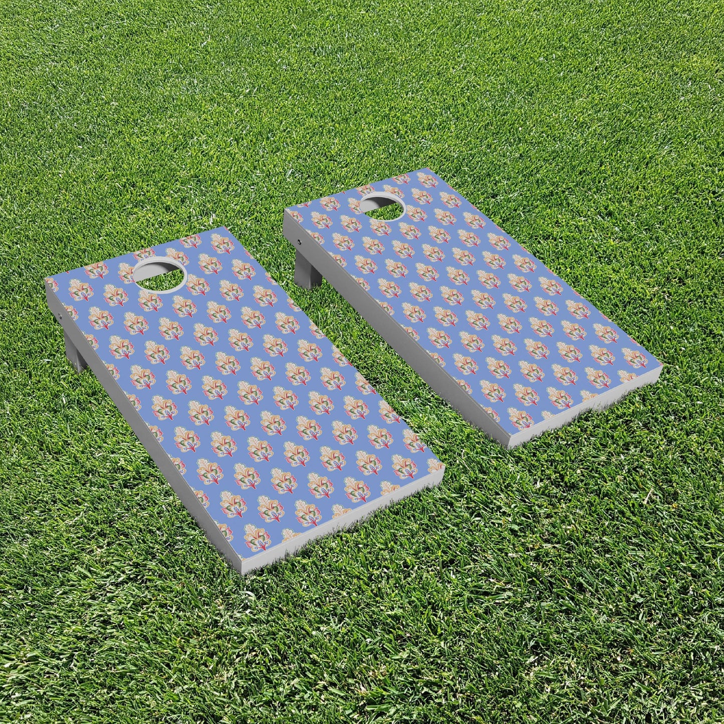 Pretty French Style Cornhole Boards