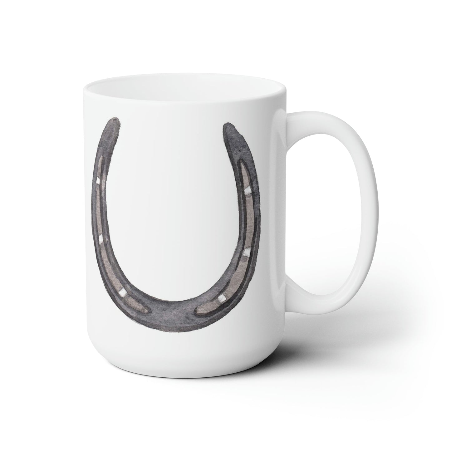 Feeling Lucky Horseshoe Ceramic Mug