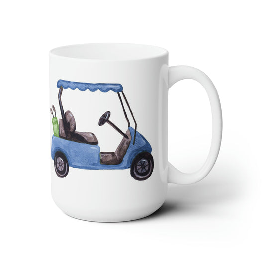 Hit The Greens Golfing Ceramic Mug