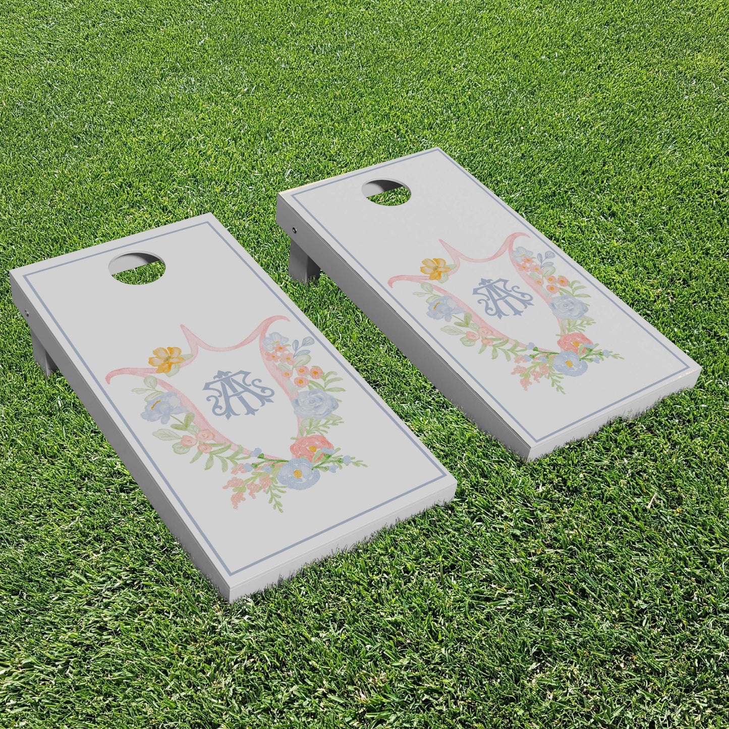 Luxury Personalized Hamilton Crest Eco-Friendly Cornhole Boards - A Perfect Gift!