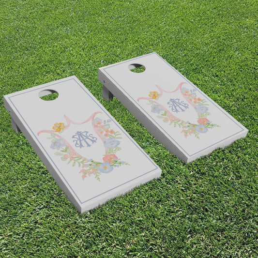 Luxury Personalized Hamilton Crest Eco-Friendly Cornhole Boards - A Perfect Gift!