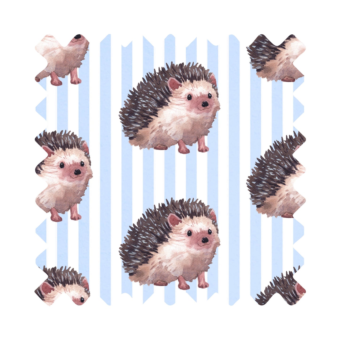 Henry Hedgehog Luxury Gift Wrap - Available in 2 Colors