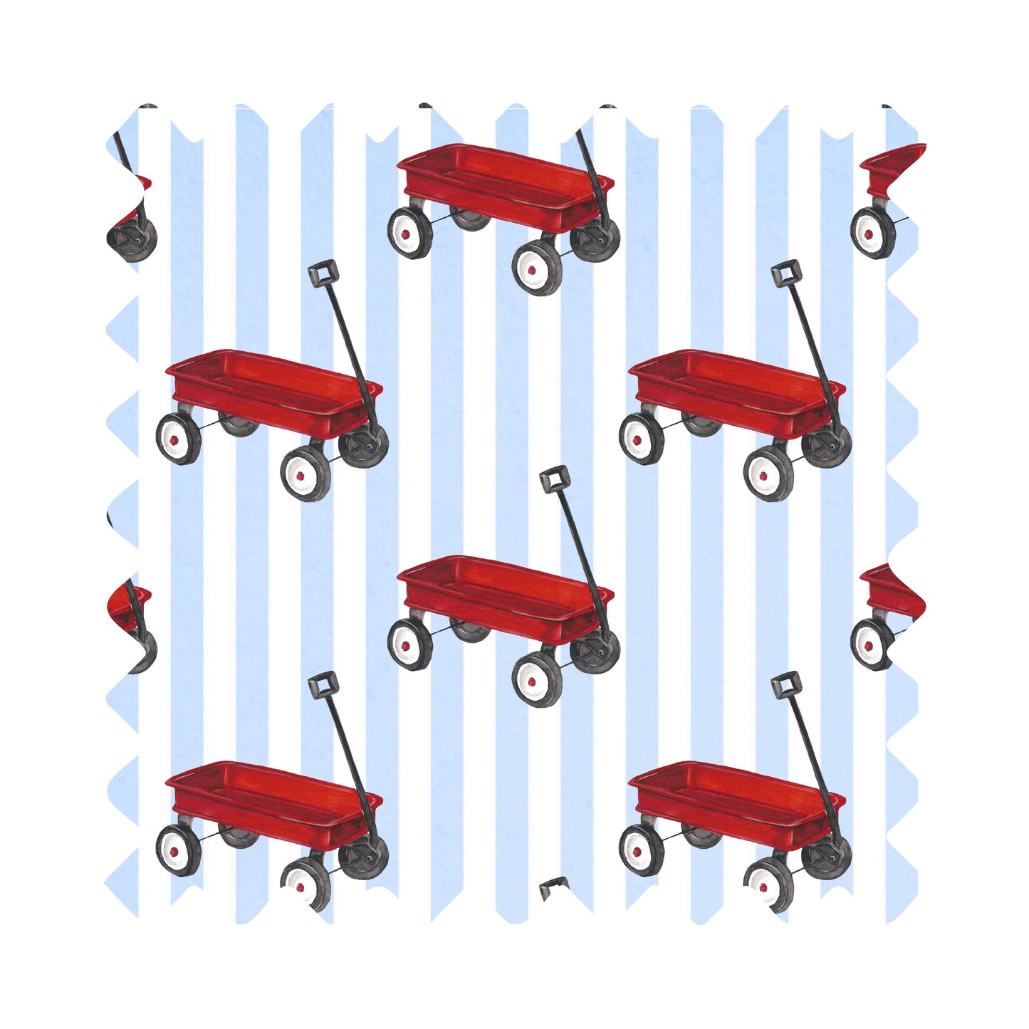 Little Red Wagon Luxury Gift Wrap
