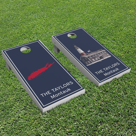 Luxury Personalized Long Island Eco-Friendly Cornhole Boards - A Perfect Gift!
