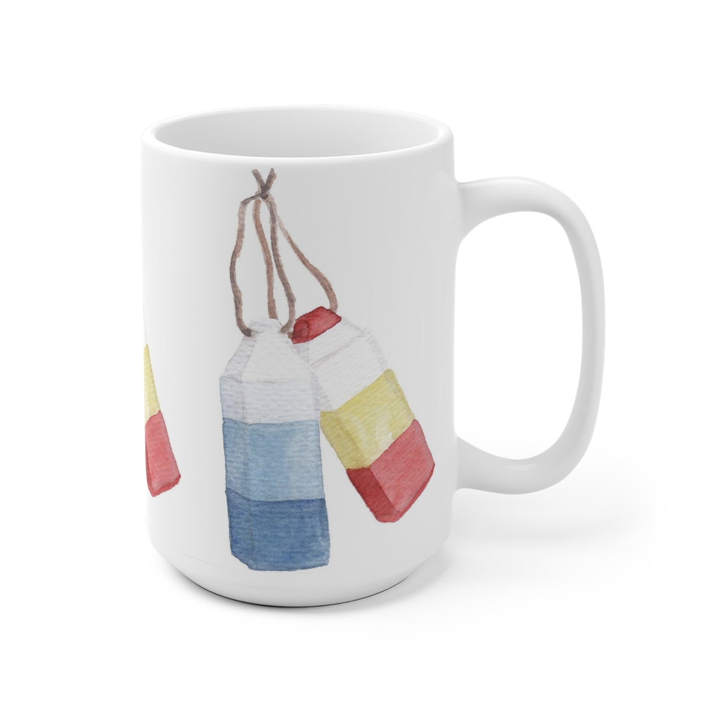 Monhegan Buoys Ceramic Mug
