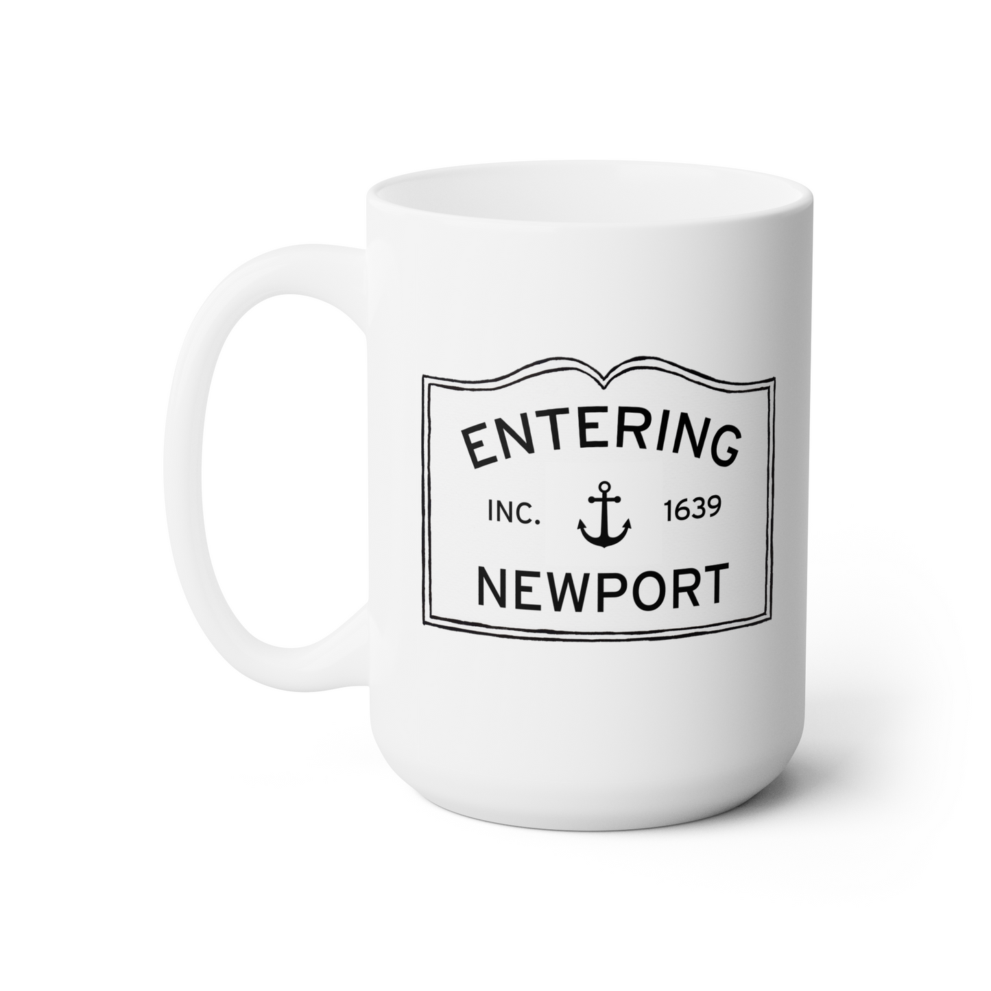 Entering Your Hometown Custom Ceramic Mug