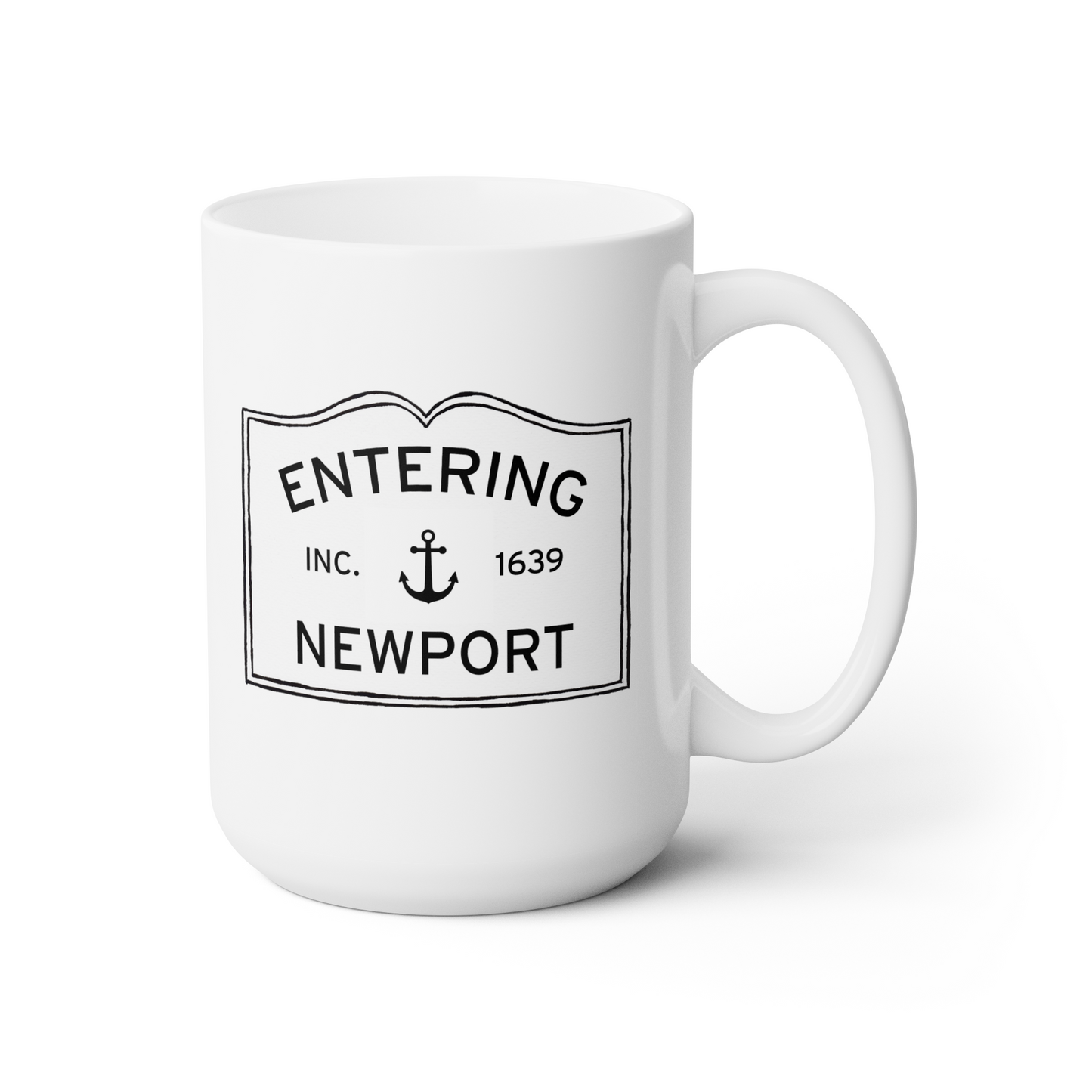 Entering Your Hometown Custom Ceramic Mug