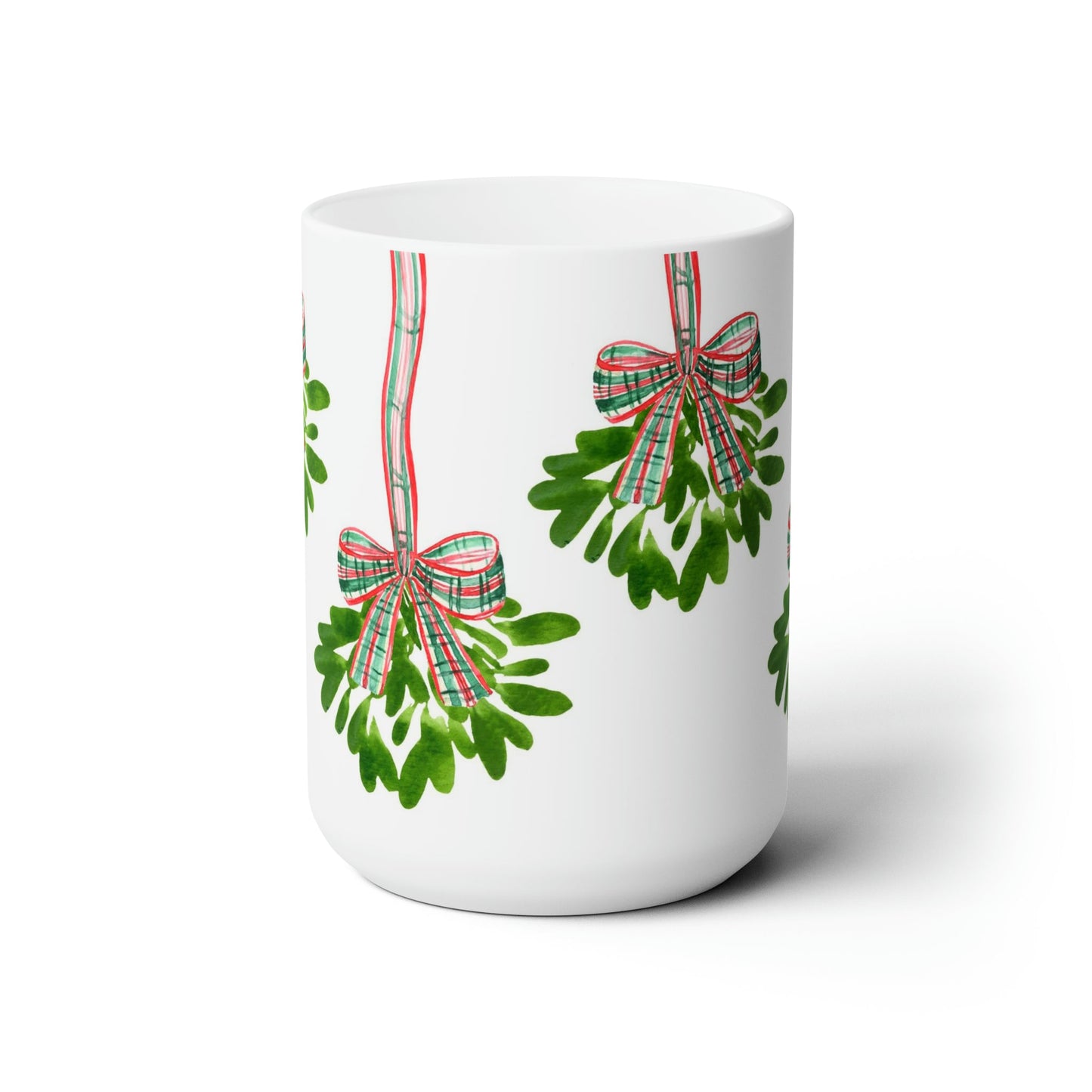 Kiss Kiss Christmas Ceramic Mug