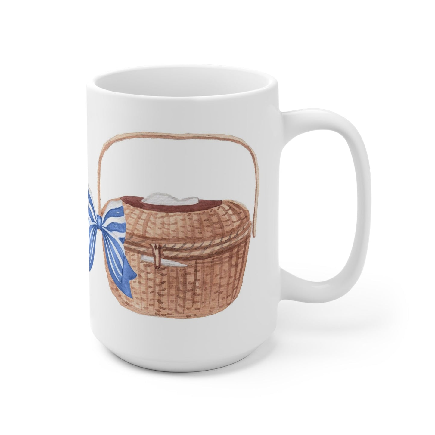 Nantucket Basket Ceramic Mug