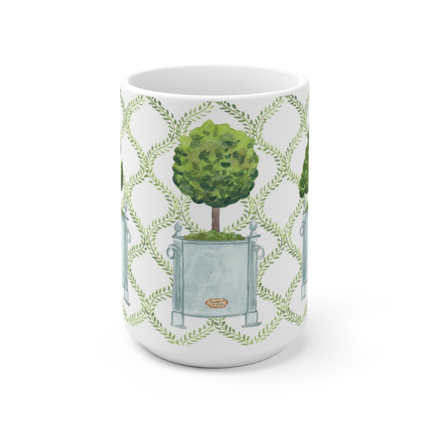 Tetbury Topiary Ceramic Mug