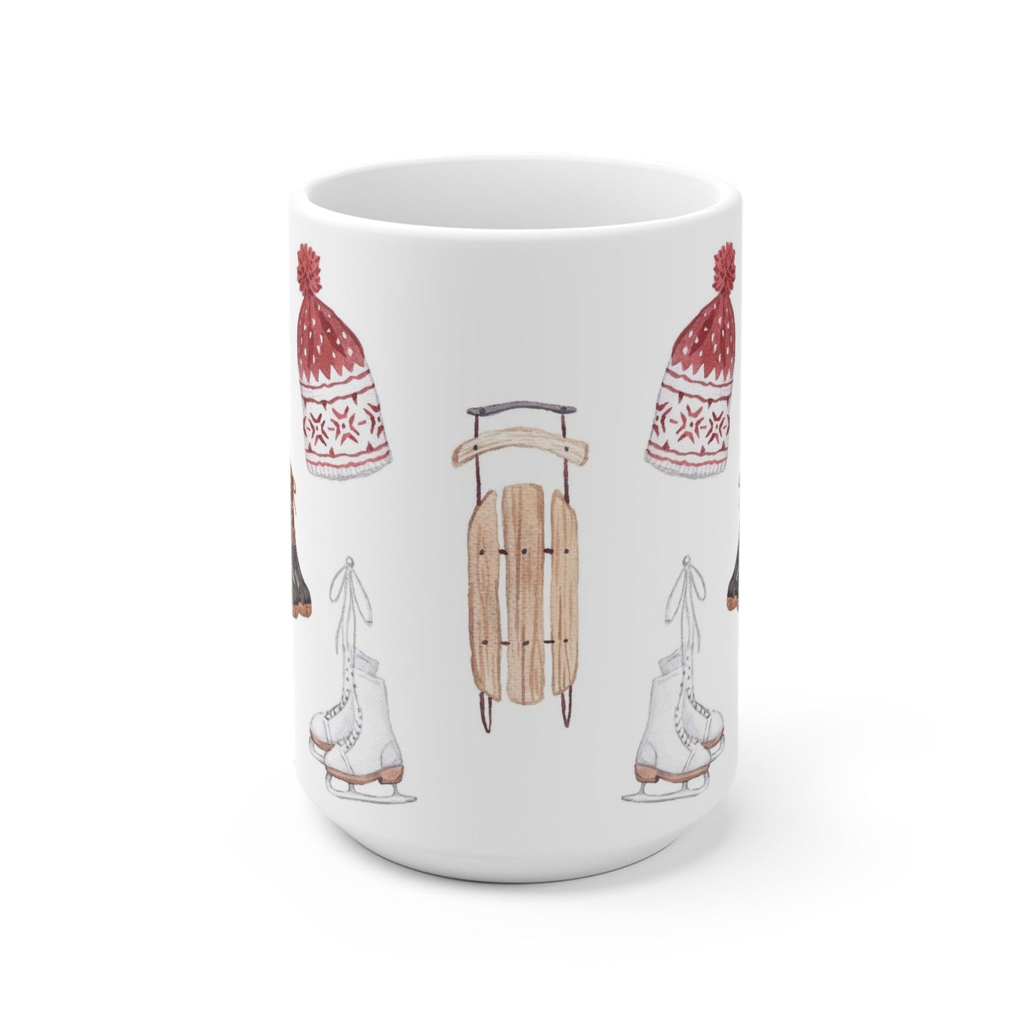 Winter Fun Ceramic Mug