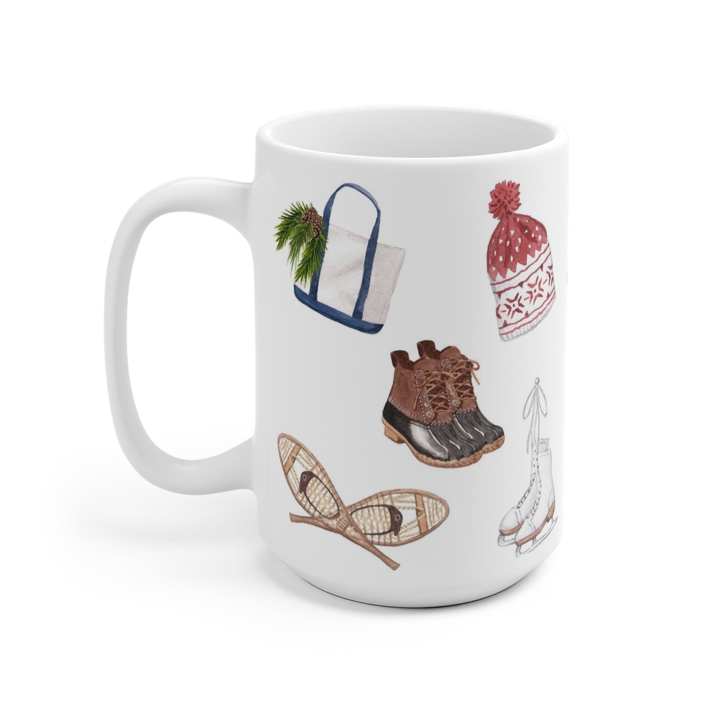 Winter Fun Ceramic Mug