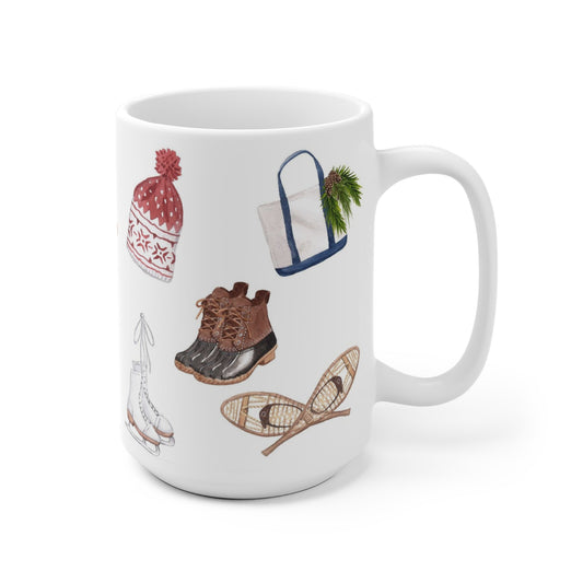 Winter Fun Ceramic Mug