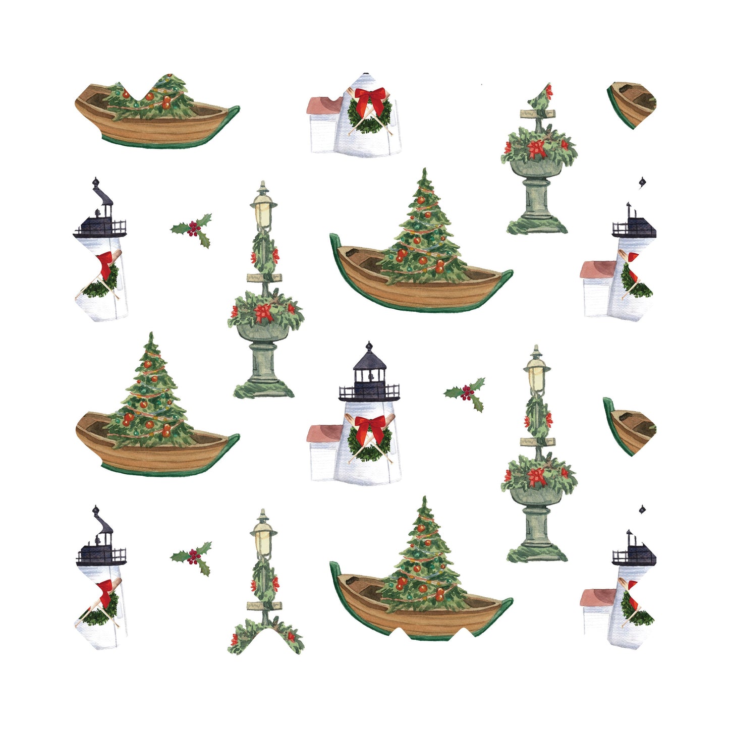 Nantucket Christmas Luxury Gift Wrap