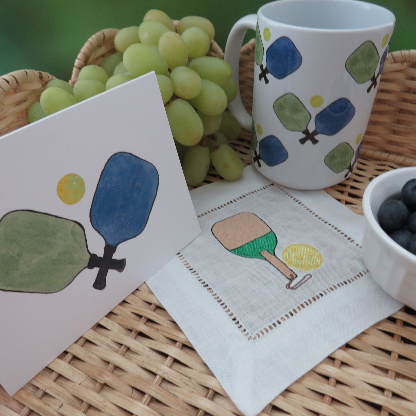 Pickleball Folded Notecards