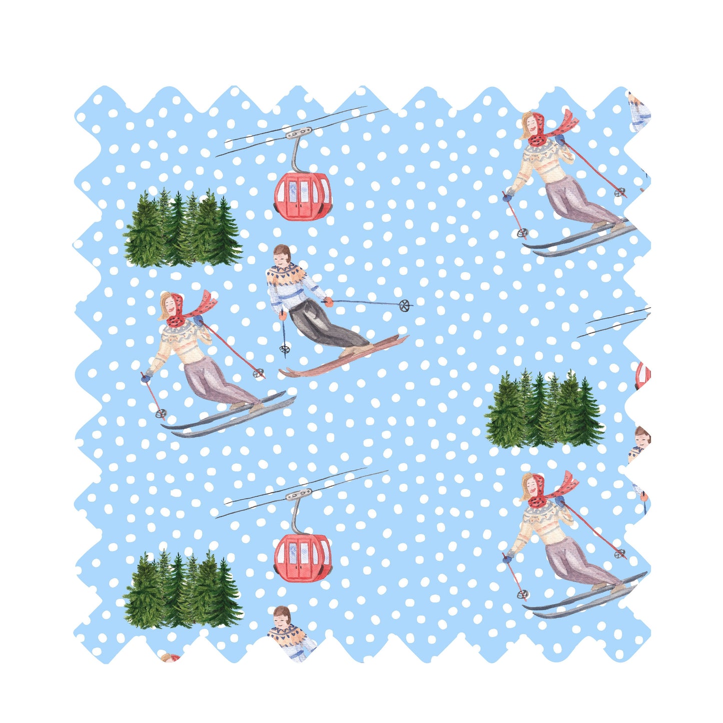 Ski You Later Luxury Gift Wrap - Available in 2 Colors