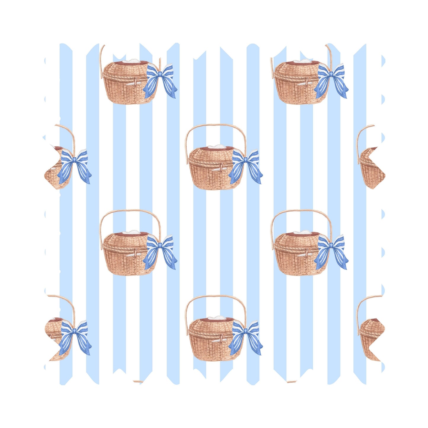 Nantucket Basket Luxury Gift Wrap - Available in 2 Colors