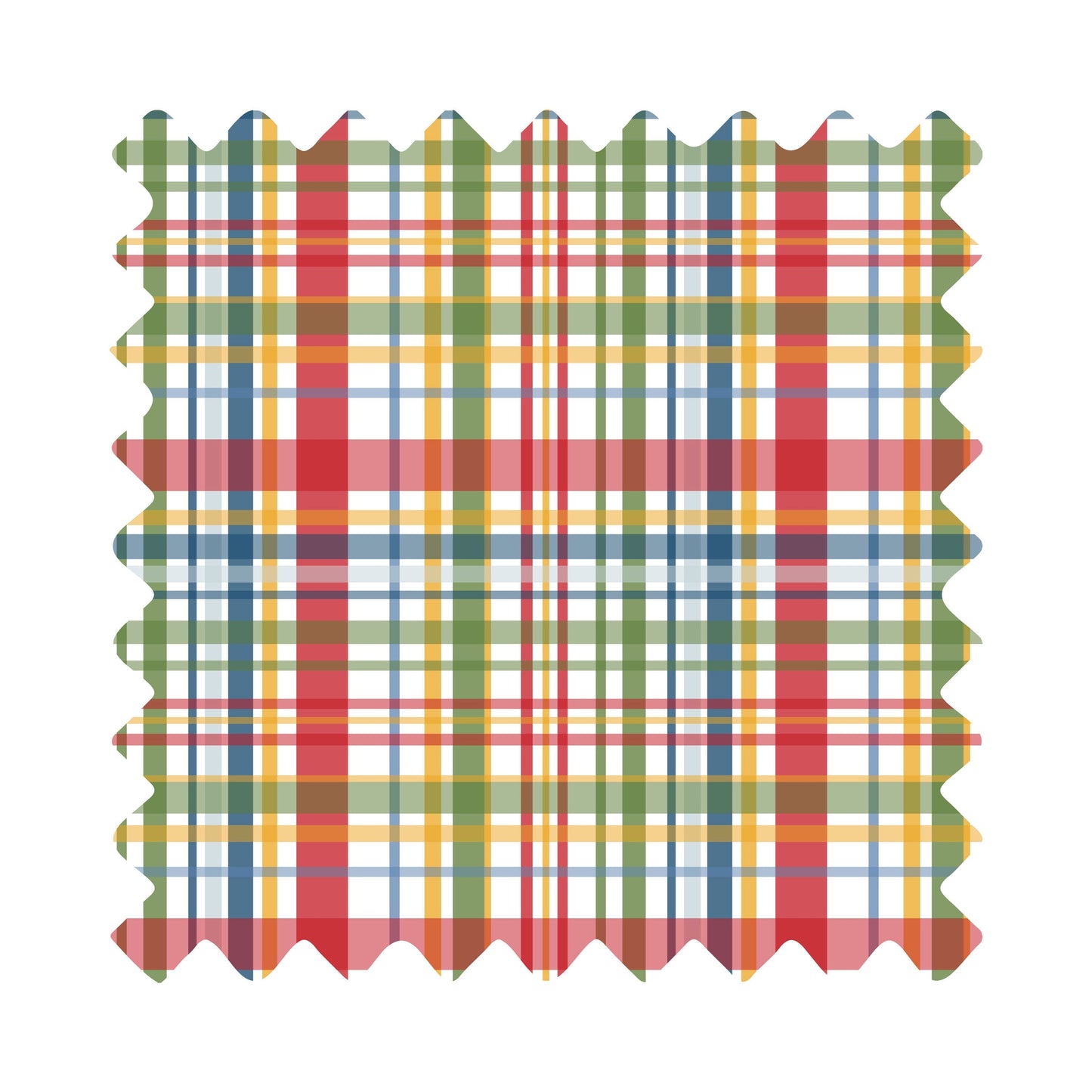 Big Sur Plaid Luxury Gift Wrap