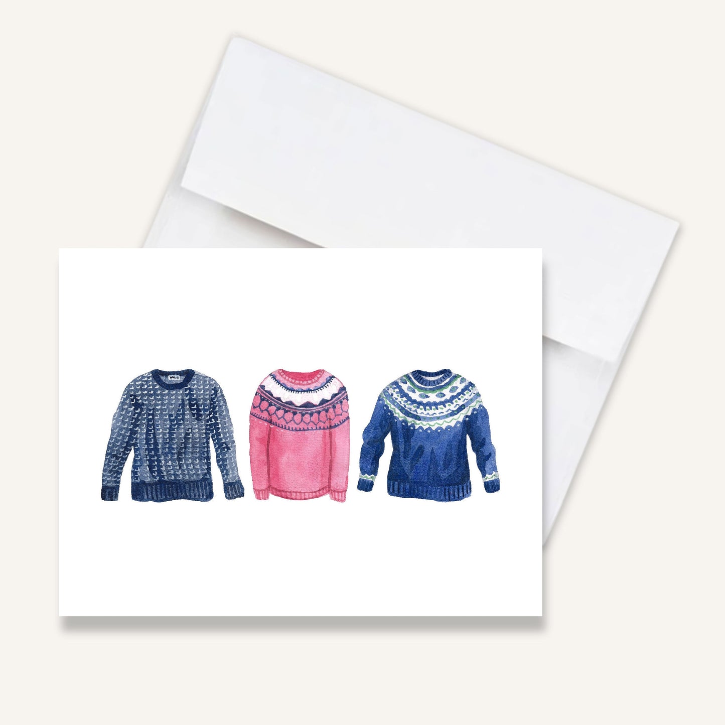 Sweater Weather Folded Notecards