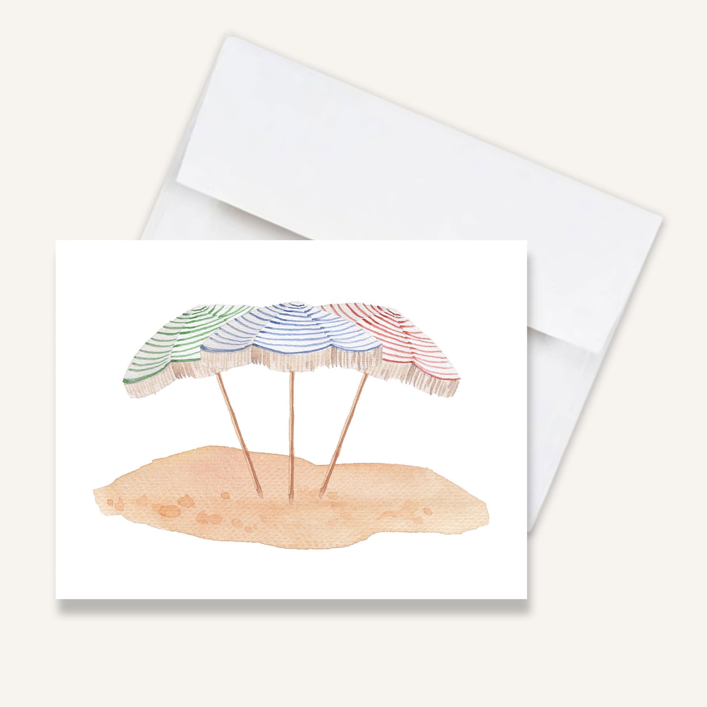 Ferry Beach Folded Notecards