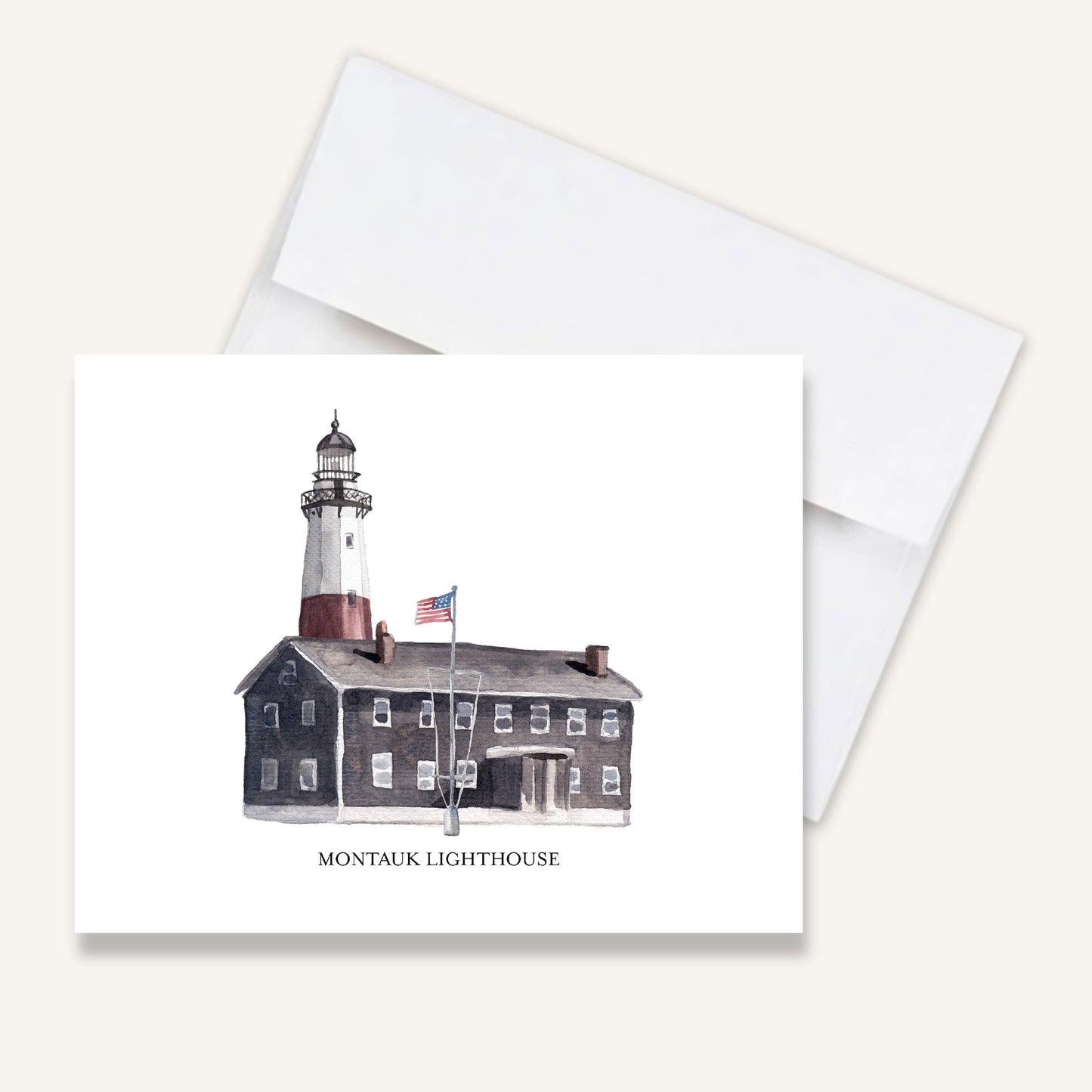 Montauk Lighthouse Folded Notecards