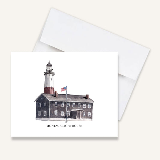Montauk Lighthouse Folded Notecards